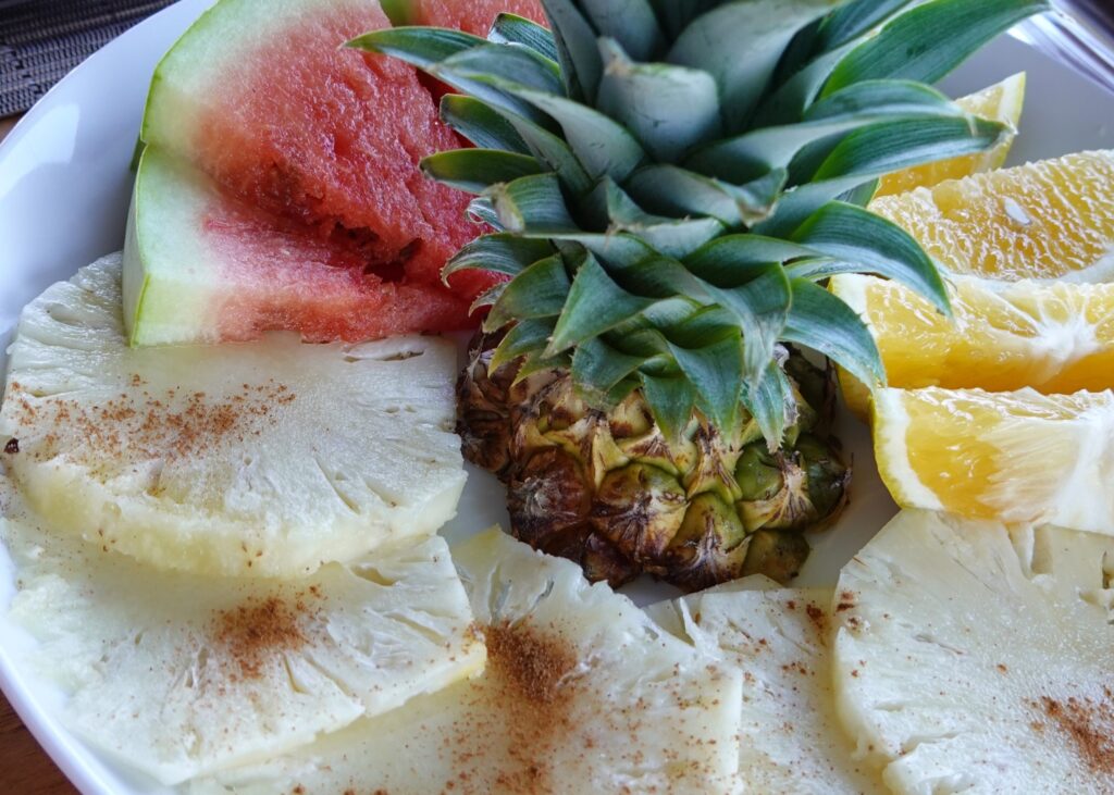 Fresh Fruit at Secret Bay